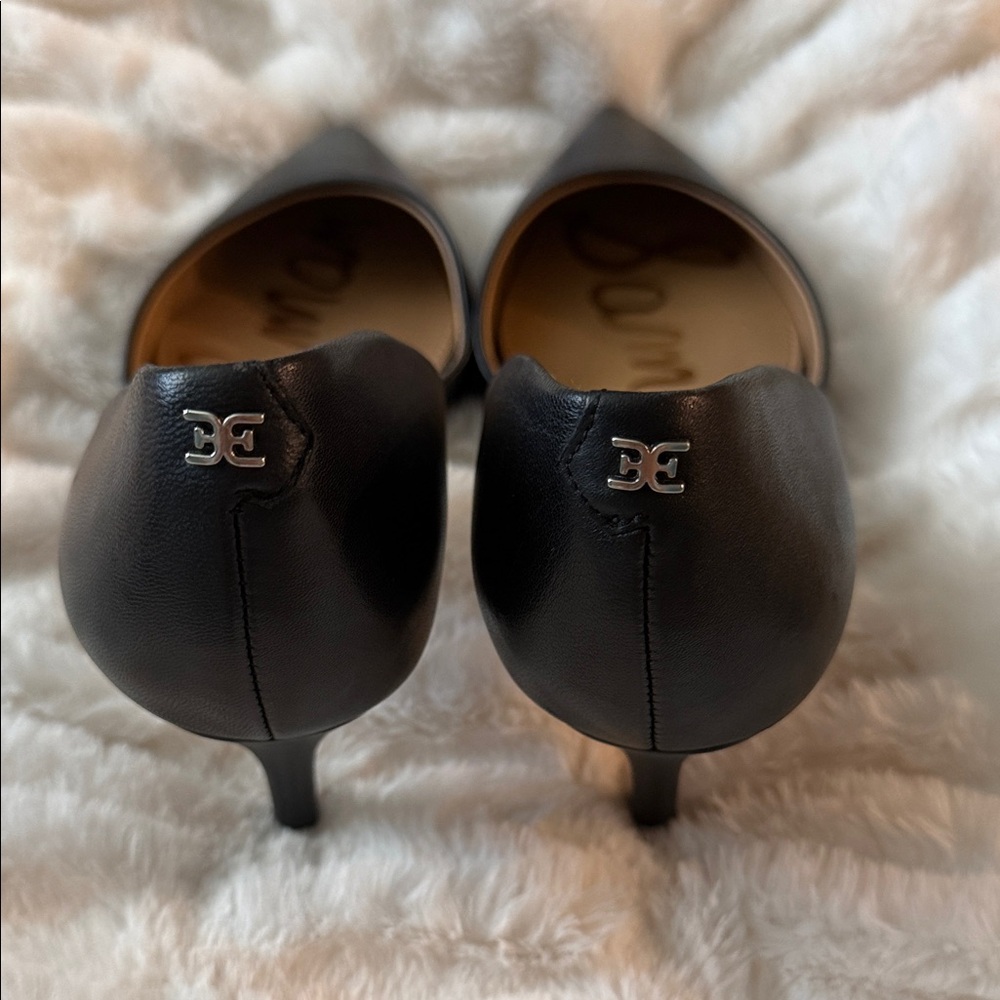 NWT Sam Edelman Black D'Orsay Heels - Picture 5 of 7